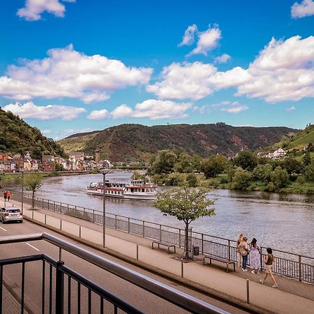 Moselpromenade Villa Moselufer, Panorama & Burg Cochem Blick, Netflix, Balkon Екстериор снимка